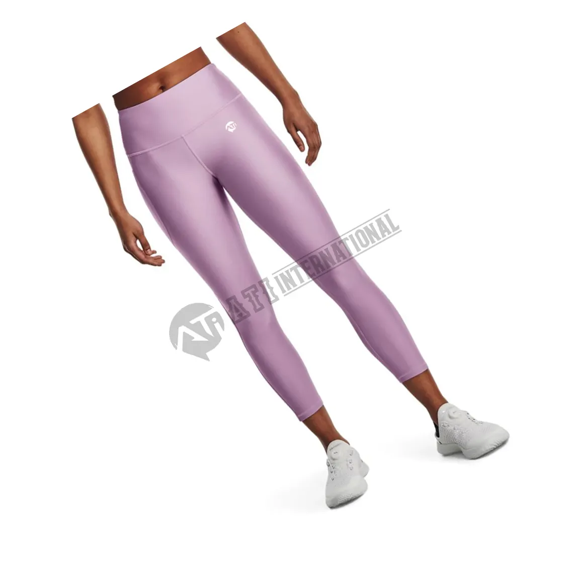 Capa base atlética Cool Dry Scrunch Butt Yoga Leggings Pantalón de cintura alta Compresión Capri Medias Pantalones Capa base atlética