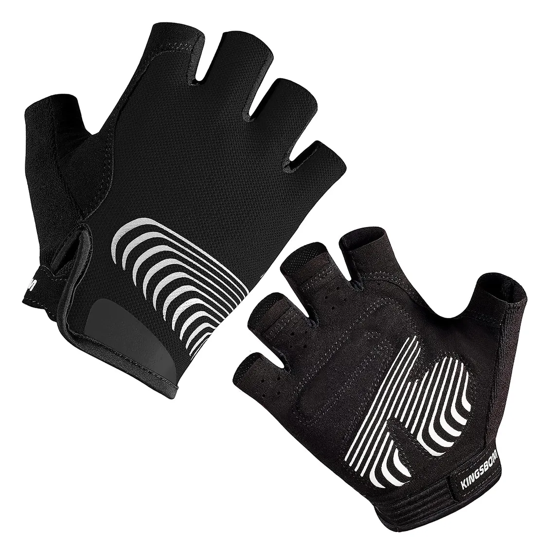 Outdoor Sports Wind dichte Half Fingered Sport handschuhe Polyester Rutsch festes Unisex-Radfahren Halb finger Radfahren Mtb Road Bicycle Gel