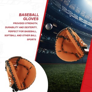 כדור בייסבול תופס כפפה אמיתי cowhide עור בייסבול softball softball cher softball-עמיד לוכד כפפה