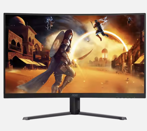 AOC CQ32G4E ฟาสต์ VA 180Hz FHD พีซีจอโค้งสำหรับ FPS หน้าจอคอมพิวเตอร์ต่อประสาน DP สภาพใหม่1920x1080 IPS สำหรับการใช้งานเดสก์ท็อป - Product Image 2