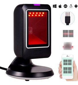 MP6300 2D QR Omni Orbit Tischplatte Freisprech-Barcode-Scanner Top-Seller mit 2 Jahren Garantie USB-Schnitts telle auf Lager - Product Image 3