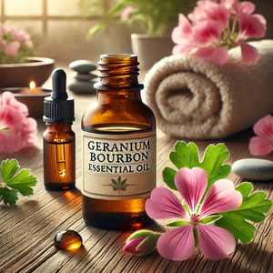 Geranium Bourbon Essential Oil <strong>Therapeutic</strong> Grade for <strong>Soap</strong> Candle Making and Beauty Formulations - Product Image 3