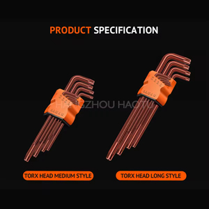 Medium L Type <strong>Hex</strong> Allen <strong>Key</strong> Set <strong>Hex</strong> <strong>Key</strong> Set Allen Wrench DIY Customized OEM <strong>Logo</strong> Wrench Set - Product Image 4