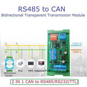 CAN 2.0 CAN <strong>to</strong> RS485 RS32 RS422 CANBUS serial protocol converter bidirectional transparent data transmission module - Product Image 4