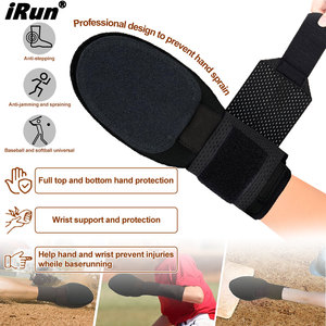 Irun לוגו מותאם אישית נוער בייסבול softball כפפות הזזה רצועת דחיסה אלסטית דגל אמריקאי עיצוב כפפות בייסבול
