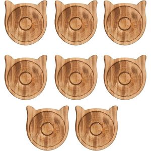 8 cái đồ trang sức bằng gỗ rắn tổ chức chủ sở hữu Vòng đeo tay bằng gỗ khay hiển thị cho truy cập Showcase sử dụng - Product Image 5