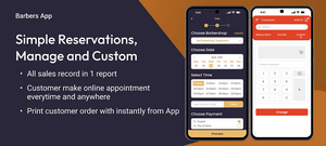 Digital Barber Shop POS And Scheduling <strong>Software</strong> With Multi Location Booking Admin Panel And Client Loyalty <strong>Program</strong> - Product Image 4