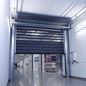 Công nghiệp điện hợp kim nhôm chống cháy cán màn trập cửa nhanh chóng nhập cảnh và Xuất Cảnh cán màn trập cửa nhà cung cấp - Product Image 4