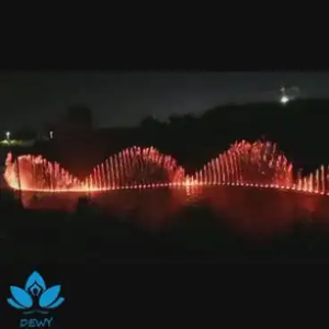 Ngoài trời âm nhạc đài phun nước nổi với đèn 512 DMX đầy màu sắc giá cả cạnh tranh cho đài phun nước hồ - Product Image 4