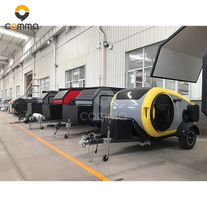 <span class=keywords><strong>Teardrop</strong></span> Trailer cắm trại Mini teardropbcaravans hình Caravan Tear Drop du lịch nhỏ cắm trại RV di động - Product Image 2