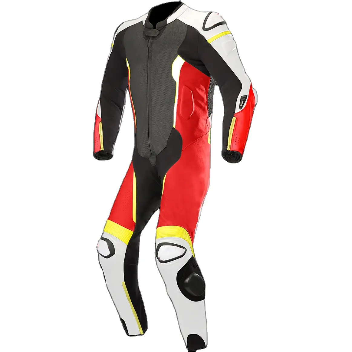 Moto gp racing suit motorbike racing suit protective in leather breathable sports wears with custom logo one piece suit