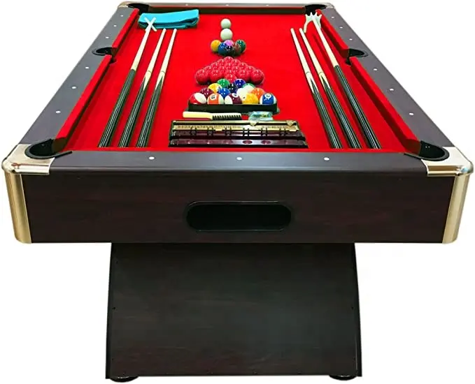 أعلى جودة مخصص المهنية خشبية 5ft 7ft 8ft 9ft 10ft الحديثة Snookers طاولة مسبح داخلي الخشب قوي إطار البلياردو الجداول