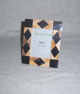 Handmade Horn <strong>Inlay</strong> Photo Frame Traditional Indian Craft Custom Designs Available for <strong>Exporters</strong> Wholesaler and Decor Brands - Product Image 1
