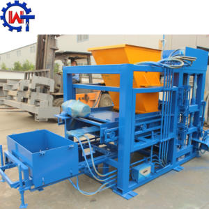 Máy làm khối rỗng QT4-15S chất lượng tốt Máy làm gạch tự động Máy làm gạch - Product Image 4