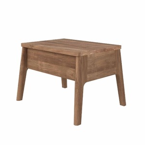 Nordic Solid Teakholz-Bettplattform mit hölzernen Kopfteil im Boho-Stil <span class=keywords><strong>Java</strong></span>-Bett für Designer Wohnmöbel