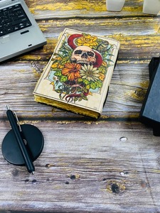 Grimoire dergisi büyü kitap cadı cadı ve wijunk önemsiz dergisi el yapımı rustik hediye cadılar bayramı için - Product Image 3