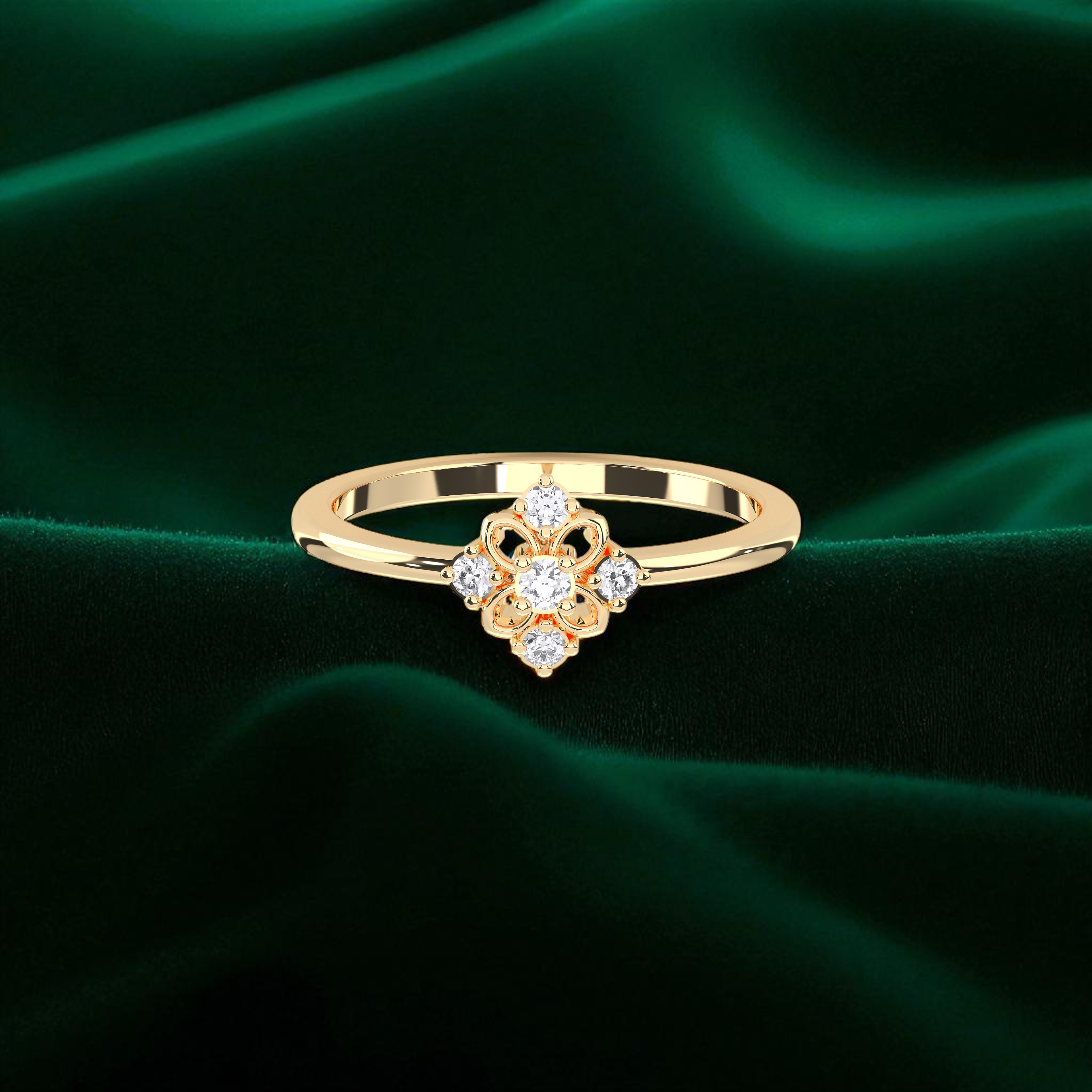 14K Yellow Gold