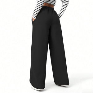 Quần bó sát vải nặng chạy Bộ mùa đông quần ống rộng tập thể dục cho nữ Quần chạy bộ quá khổ Quần thể thao ấm áp - Product Image 3