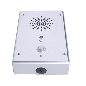 V SIP Outdoor Audio Video Intercom Terminal with Auto Answer and I/O <strong>Control</strong> for Building Entry Security