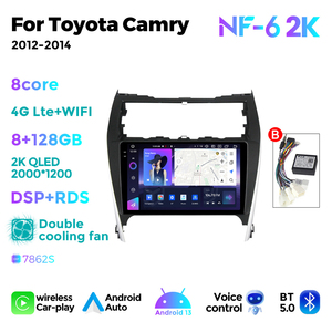 NaviFly NF最新安卓触摸屏汽车收音机播放器丰田凯美瑞2012-2014车载安卓汽车