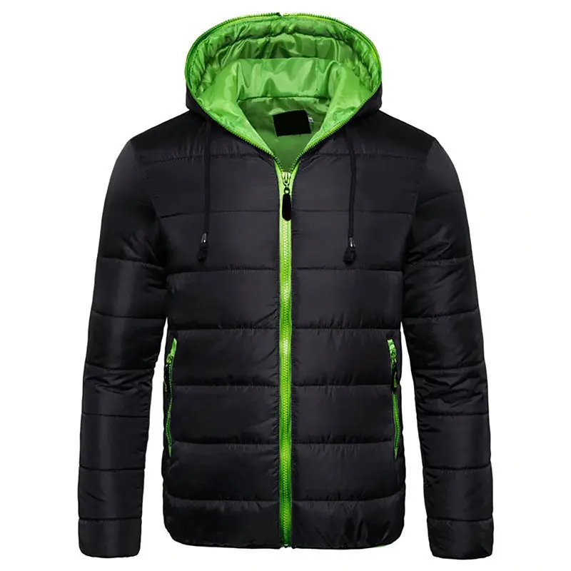 Sıcak kış kirpi erkek ceketler düşük fiyat yeni stil balon ceket s yastıklı ceket aşağı naylon açık balon ceket