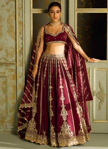 <strong>New</strong> Indian Designer Style Designer Georgette <strong>Lehenga</strong> Choli with Embroidery Sequence Work <strong>Lehenga</strong> with Fancy Georgette Dupatta