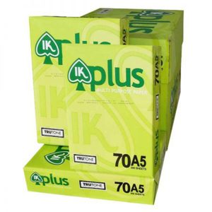 IK Plus A4 Copy <strong>Paper</strong> Ensures Smooth and Trouble-free Printing With High-quality Material for Every Print Job - Product Image 1