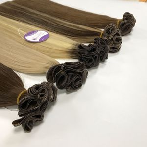 真正的未加工的高品质廉价越南天才纬纱人发所有颜色高比率厚端超双拉