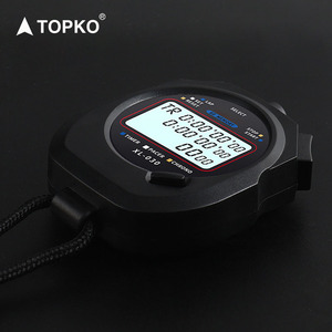 TOPKO di alta qualità ABS portatile cronometro digitale Multi-funzionale cronometro con grande Display digitale da corsa Timer cronometro - Product Image 3