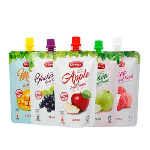 マレーシア製のHALALマンゴーピューレフルーツジュース濃縮低糖ドリンクとアップルとグレープがすぐに出荷可能ボックスサシェ - Product Image 6