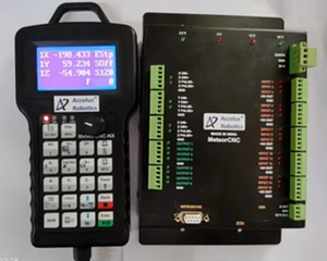 Controlador DSP MeteorCNC Serie 3MX con pantalla LCD de archivos y gráficos de 1 GB para máquina enrutadora CNC de 3 ejes