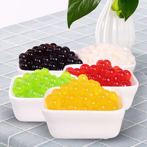 Ngô falvor popping BOBA thạch đã sẵn sàng để phục vụ hương vị Thạch Ngọc Trai cũng được gọi là tinh thể bobas thạch quả bóng 1.3kg Việt Nam góc - Product Image 5