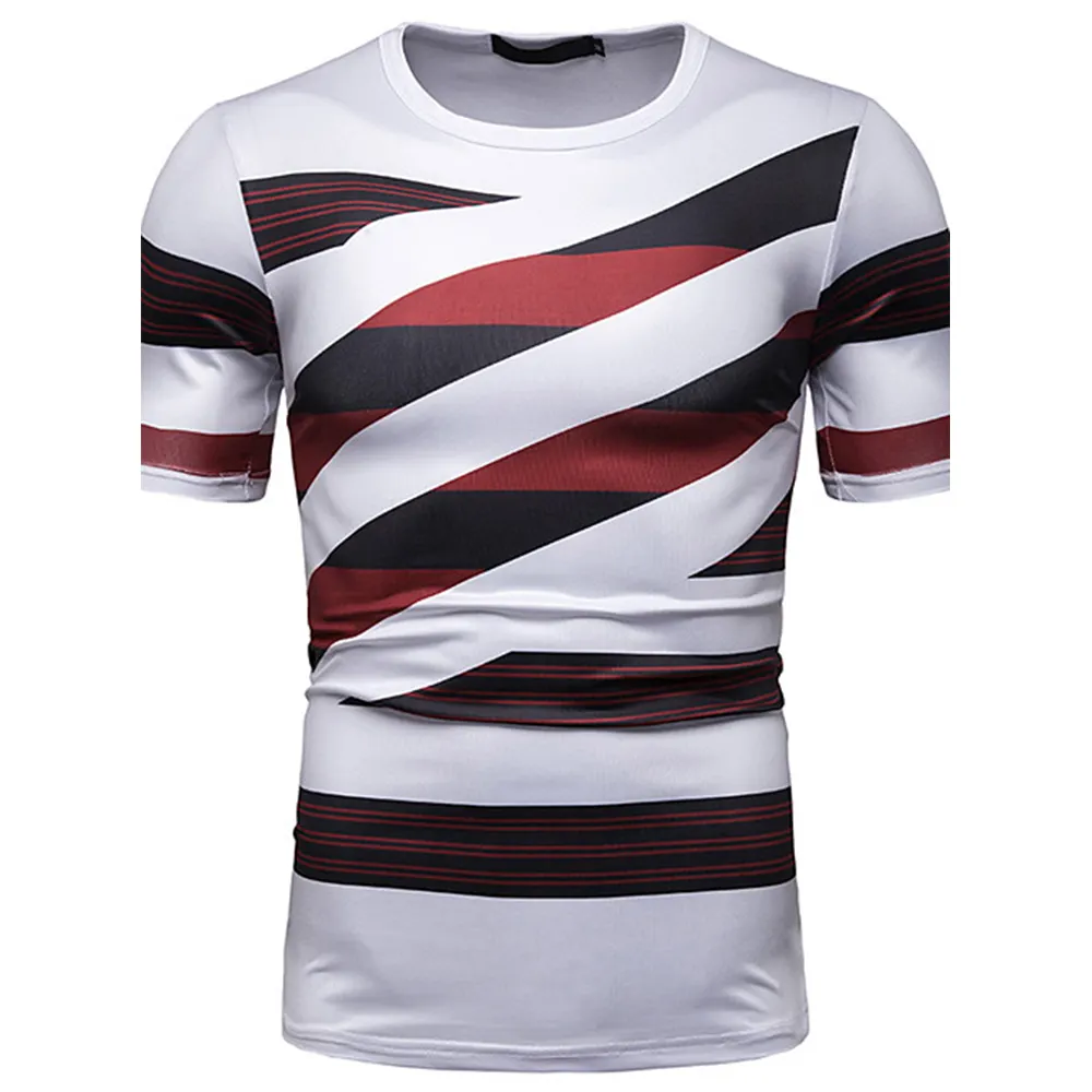 メンズサマーカジュアルトップスファッションアソートカラーラウンドネック半袖TシャツTシャツTシャツ新しいデザインの服ユニセックス