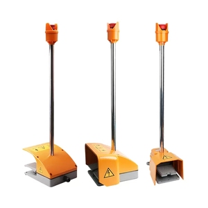 ZJSHUYI FS-87F çift pedallı ayak anahtarı: kaymaz gümüş kontaklar, alüminyum alaşımlı kabuk, bükme makineleri ve acil durdurma için - Product Image 1