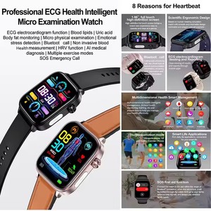 OEM ET570 1.96 Inch Smart Watch Full Touch Screen Fitness <strong>Tracker</strong> 1.96 Inch TFT IPS Smart Watch with Heart Rate Monitor Watches - Product Image 4