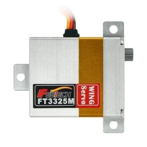 FT3325M 6v 7KG yüksek tork Metal dişli dijital Servo Motor için FPV Drone İha helikopter uçak RC modelleri kiti DS125MG/HS-125MG - Product Image 3