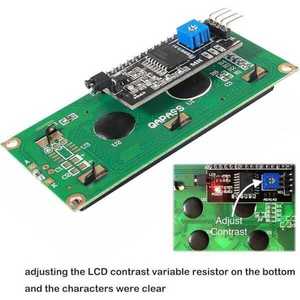 Display a caratteri LCD1602 con retroilluminazione blu IIC/I2C - Product Image 2