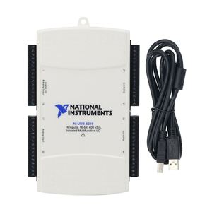 USB-6216 OEM DAQ USB 16 <strong>Inputs</strong> 16Bit 400KS/s Isolated Multifunction I/O <strong>Data</strong> Acquisition Card for NI - Product Image 1