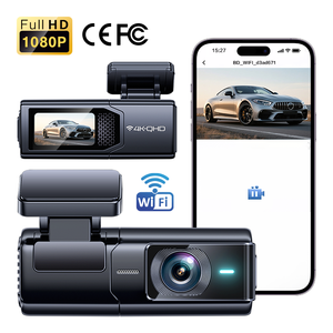 Gps takip sistemi ile 2k 1080P girişim Wifi gece görüş araba için tek kanallı araç Dash kam Video kamera - Product Image 1