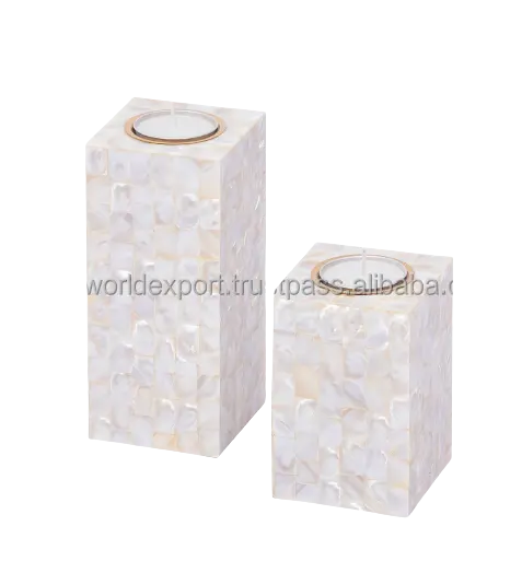 Klassische hölzerne Kerzenhalter beste Qualität mit neuem Design Verwendung für Heimdekoration von Falak World Export