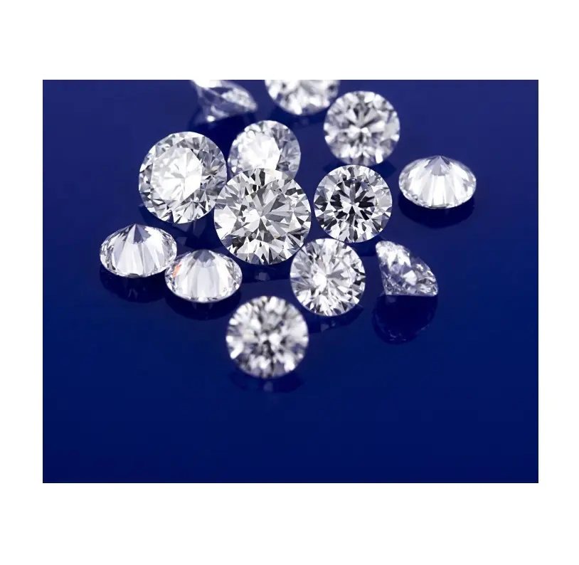 Diamanti sciolti naturali 2 Pointer Star Melee Diamonds Color per gioielli a prezzo all'ingrosso Round CVD HPHT Lab Grown Diamond