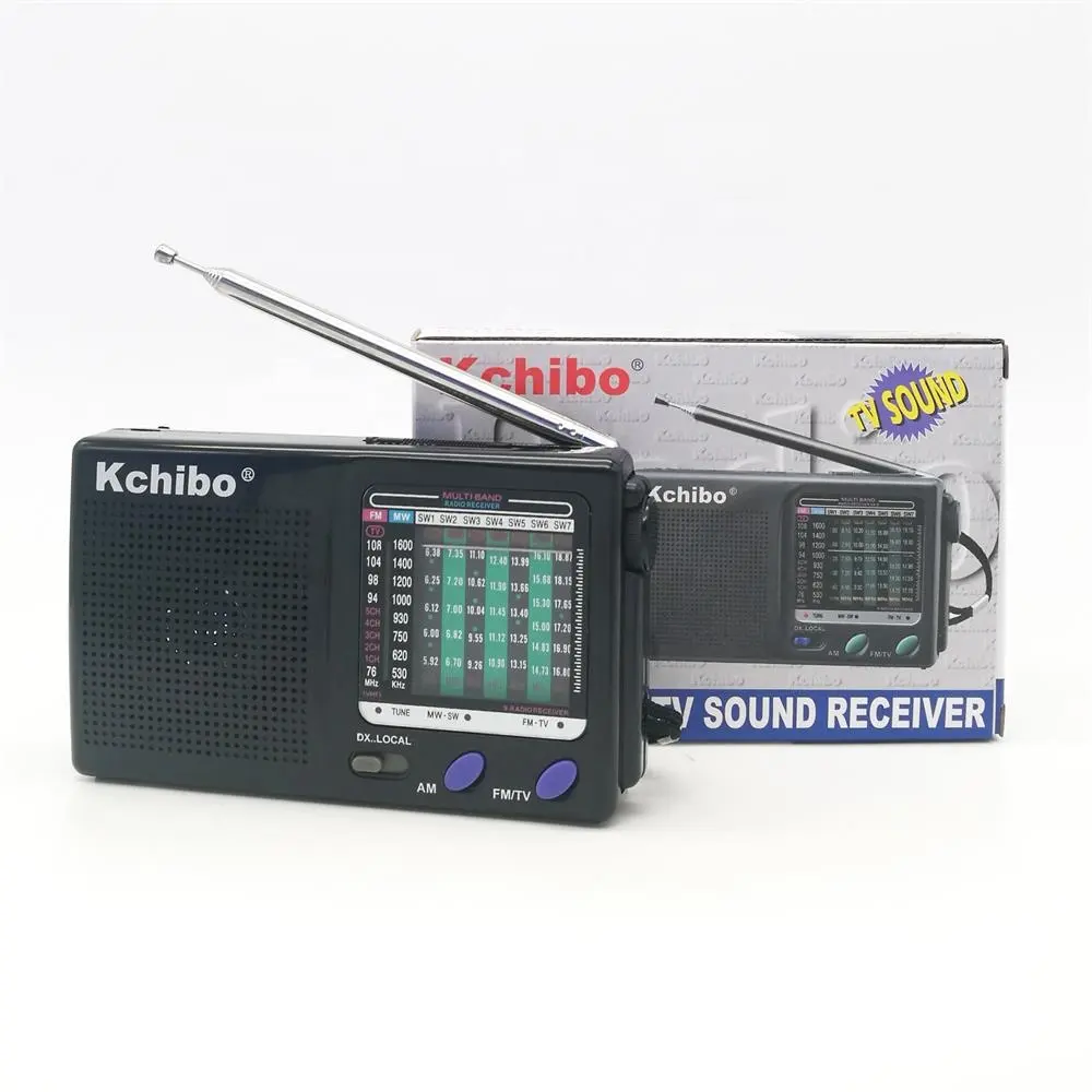 TECSUN – radio fm/mw/sw 9 bandes, récepteur de bande mondiale, Radio numérique fm Portable bon marché, prix de gros