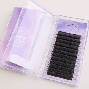 Private Label <strong>Mink</strong> Eyelash Extensions <strong>3</strong> Split Tips YY Shaped <strong>Lashes</strong> with CD Curl Custom False Eyelash - Product Image 1