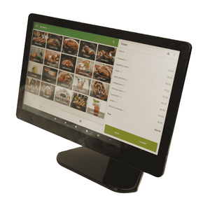 Goodcom15.6インチAndroid11デスクトップPOSシステムスクリーンAndroidPosターミナルプリンター付き - Product Image 1