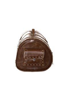RABADA el yapımı vintage el sanatları deri gidon çantası eyer motosiklet çantası bisiklet alet çantası Buff deri seyahat aksesuar sandıklar - Product Image 3