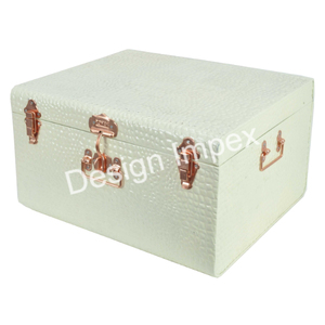 Small Medium and Large Three Classical Sizes <strong>Trunk</strong> Boxes Set Metal <strong>Trunk</strong> Box and Multicolor Case for Multifunctional Uses - Product Image 6