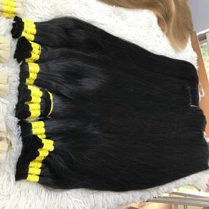 バルクヘア100% 生ベトナム人毛エクステンション-ベトナム高品質