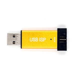 Мини USBISP USBASP программист из алюминия для одного чипа AVR WIN7 64 Компьютерный Аксессуар - Product Image 1