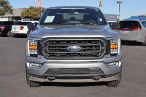 เบาะหนังสำหรับเครื่องยนต์เทอร์โบ xllt F-150ฟอร์ด2023สีดำระบบขับเคลื่อนล้อหน้าพร้อมพวงมาลัยซ้าย