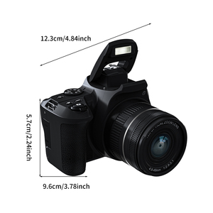 最新的4K 64MP高清10X光学变焦数码相机3.0英寸IPS屏幕DSLR相机，带Wifi & EIS & 闪光功能 - Product Image 6